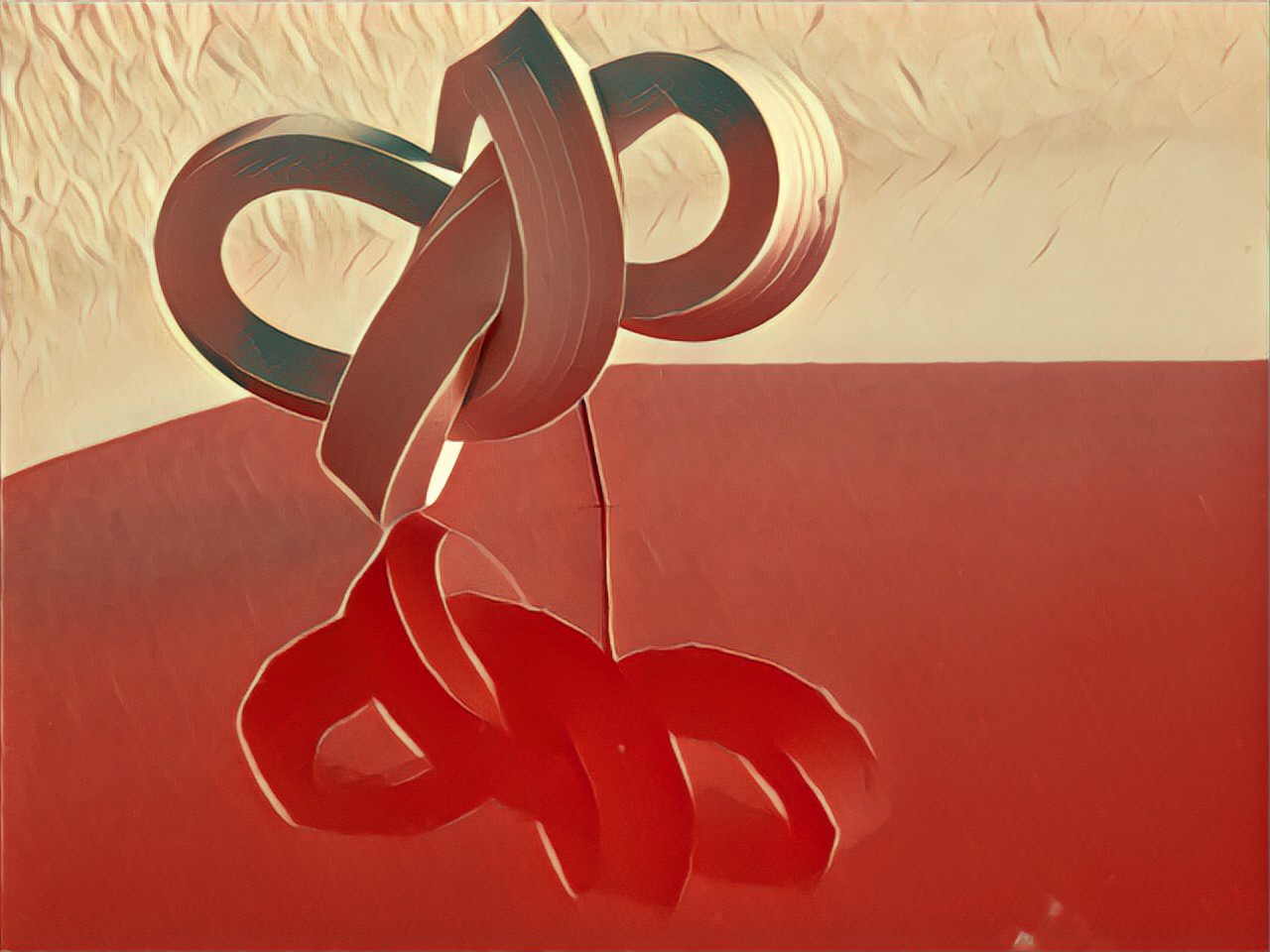 Schlaufe mit Spiegelung grafik 